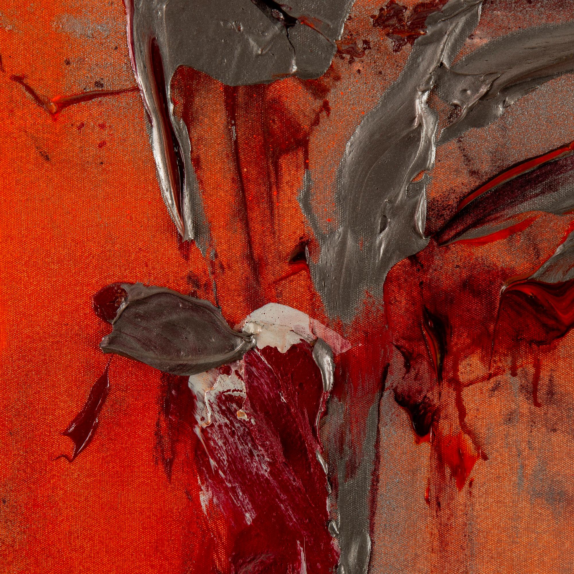 STEPHEN MUELLER, acrylic on canvas, signed and dated 1986 verso.