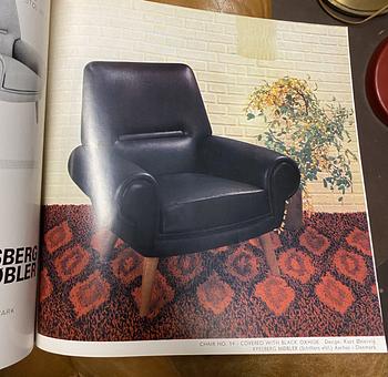 Kurt Østervig, soffa, "modell 14", Ryesberg Møbler, Danmark 1960-tal.