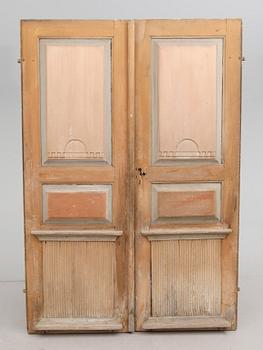 DÖRRAR, 1 par, 1900-talets första hälft.