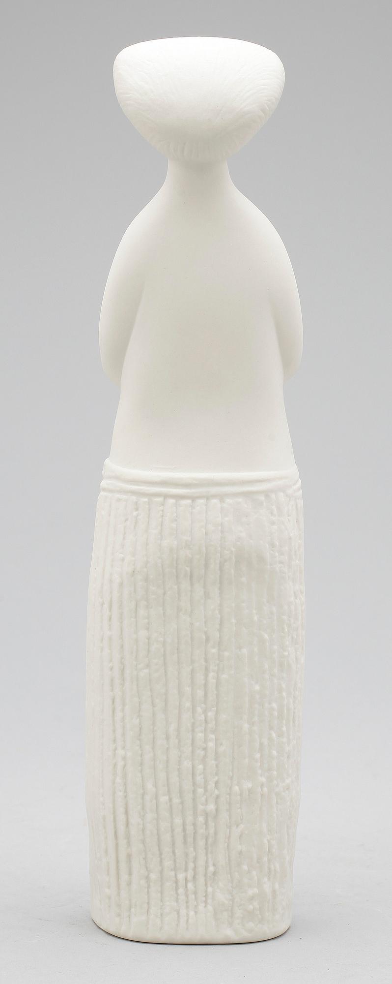 STIG LINDBERG, skulptur, parian, Gustavsberg.