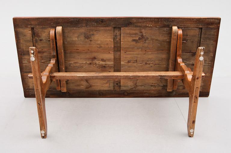 BOCKBORD, allmoge, 1800-talets första hälft.