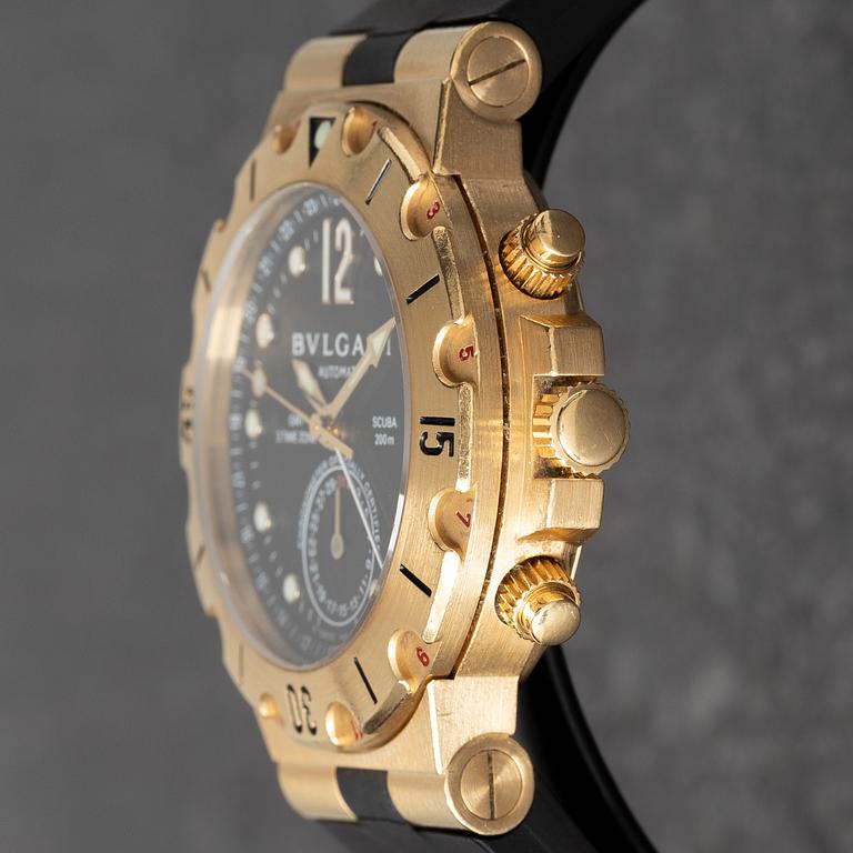 Bulgari, Diagono Scuba, GMT, ca 2004.