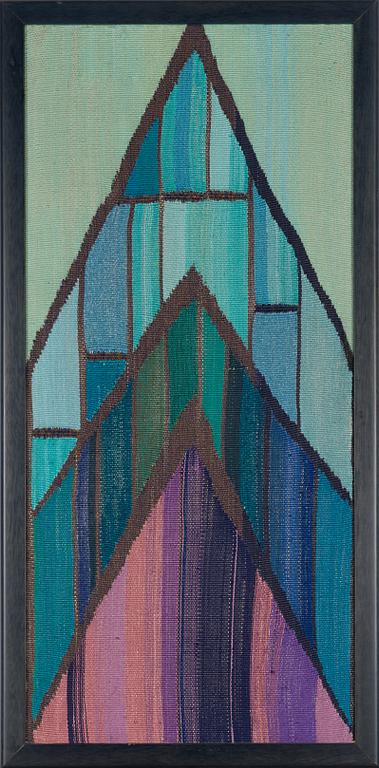 Eva-Irmeli Oksanen, a tapestry marked and dated 1967 a tergo.