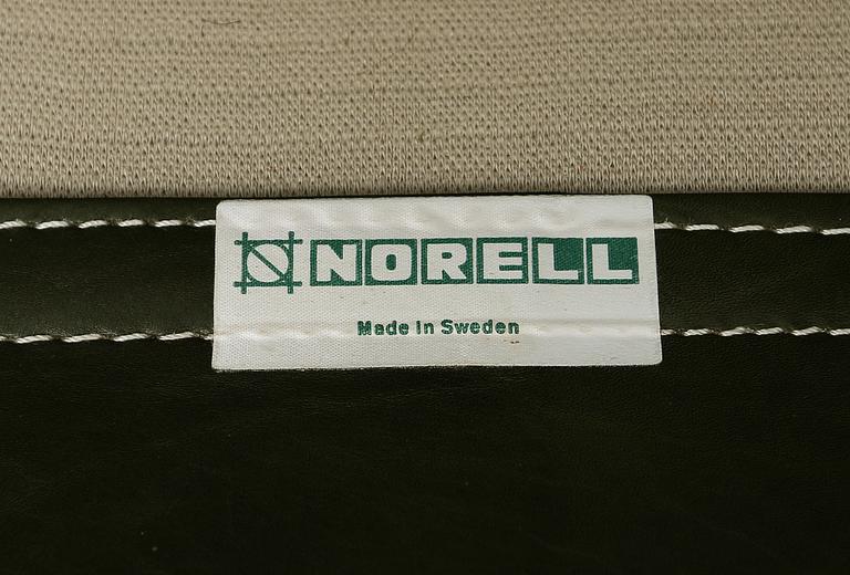 FÅTÖLJER, 1 par, "Ilona", Arne Norell, 1900-talets andra hälft.