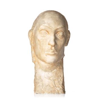 80. Axel Eriksson (19th/20th century), "Dekorativt huvud" ("Decorative Head").