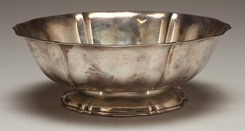 PARTI SILVER, 7 st. Bland annat C G Hallberg, Stockholm, 1937. Vikt ca 548g.