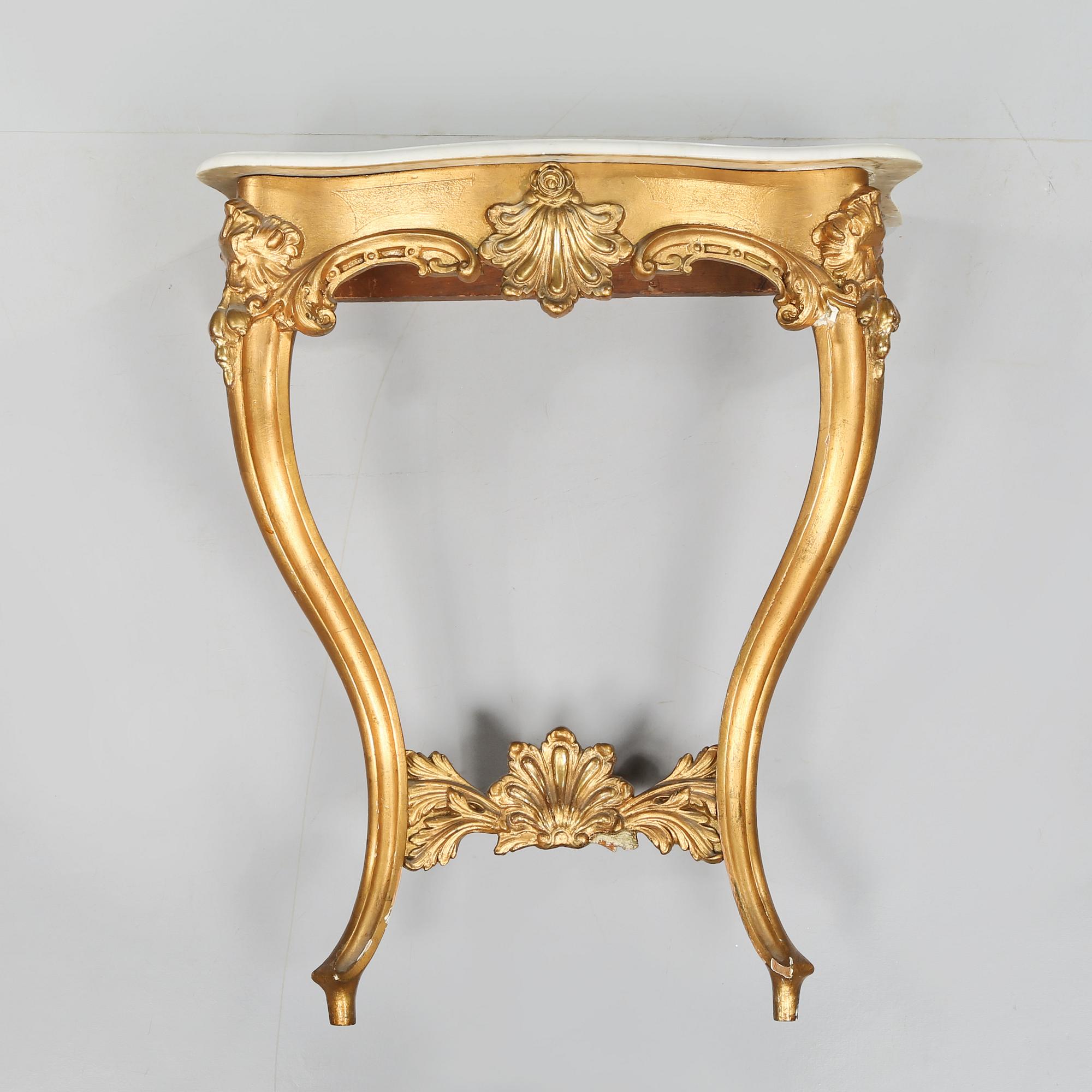 KONSOLBORD, nyrokoko, 1800-talets slut.