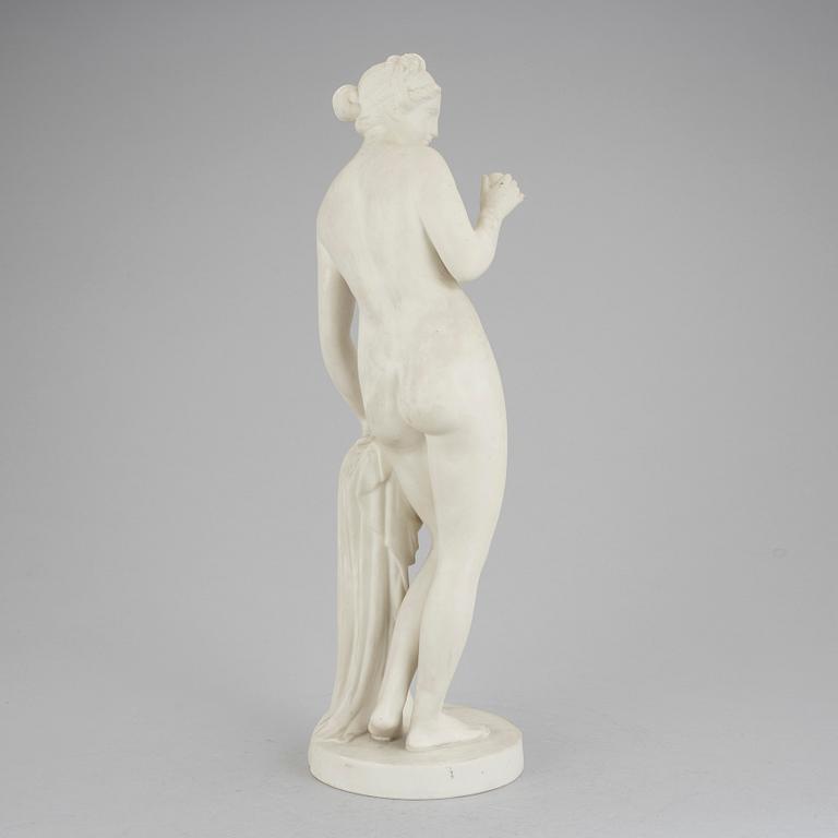 FIGURIN, parian, sannolikt Gustavsberg, efter Bertel Thorvaldsen, 1900-tal.