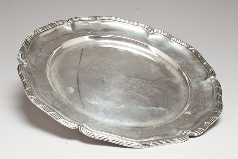 FAT, silver, G F Hallengren, Malmö, 1929. Vikt ca 570 g.