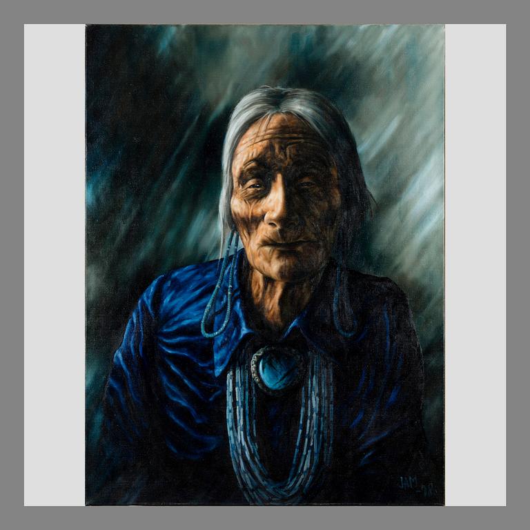 SAMPSA SARPARANTA,"OLD ECUDORIAL INDIAN WOMAN".