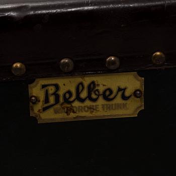 BELBER WARDROBE TRUNK, U.S.A, ca 1900.