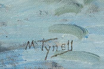 Märtha Tynell, olja på duk, signerad.