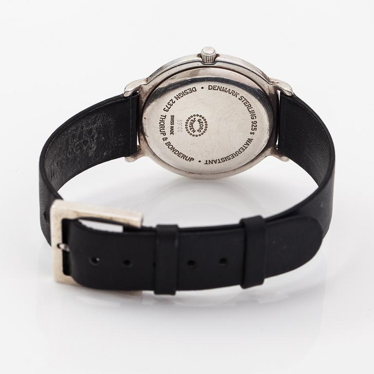Georg Jensen/Thorup & Bonderup, 2737, wristwatch, 35 mm.