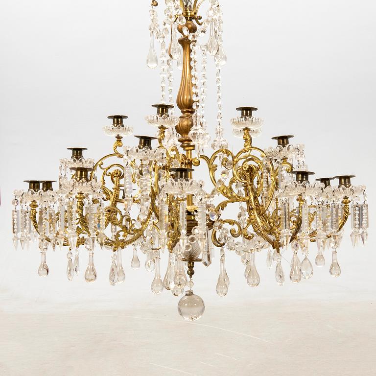Chandelier circa 1900.