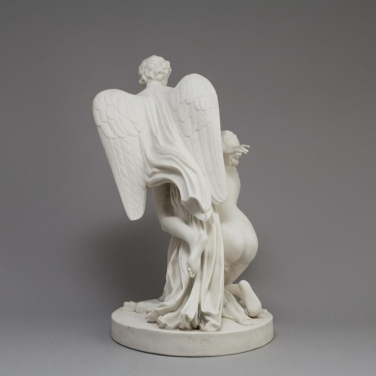 A PARIAN GROUP, Gutafsberg, late 19th century.