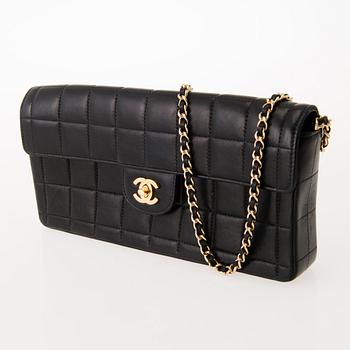 CHANEL Chocolate Bar East West Bag.