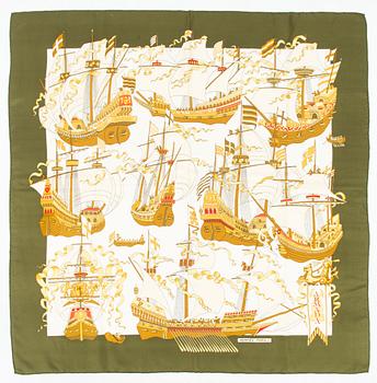 Hermès, A silk scarf "Armada".