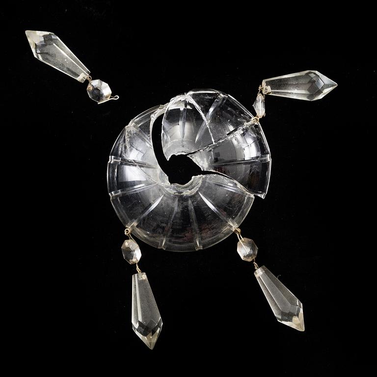 A first half of the 20th century ceiling light.