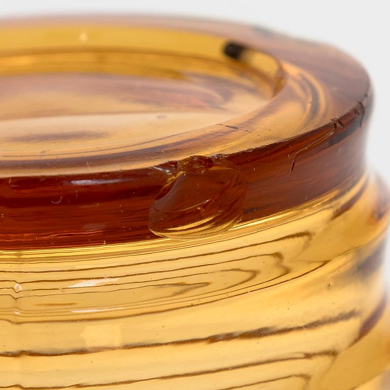 Aino Aalto, a drinking glass, model 4056 "Bölgeblick", Karhula Glassworks, in production 1935-1938.