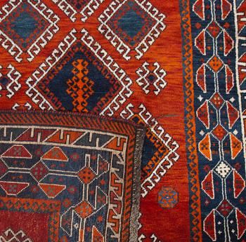 MATTA, Kashgai/Gabbeh, old, 229 x 130 cm.