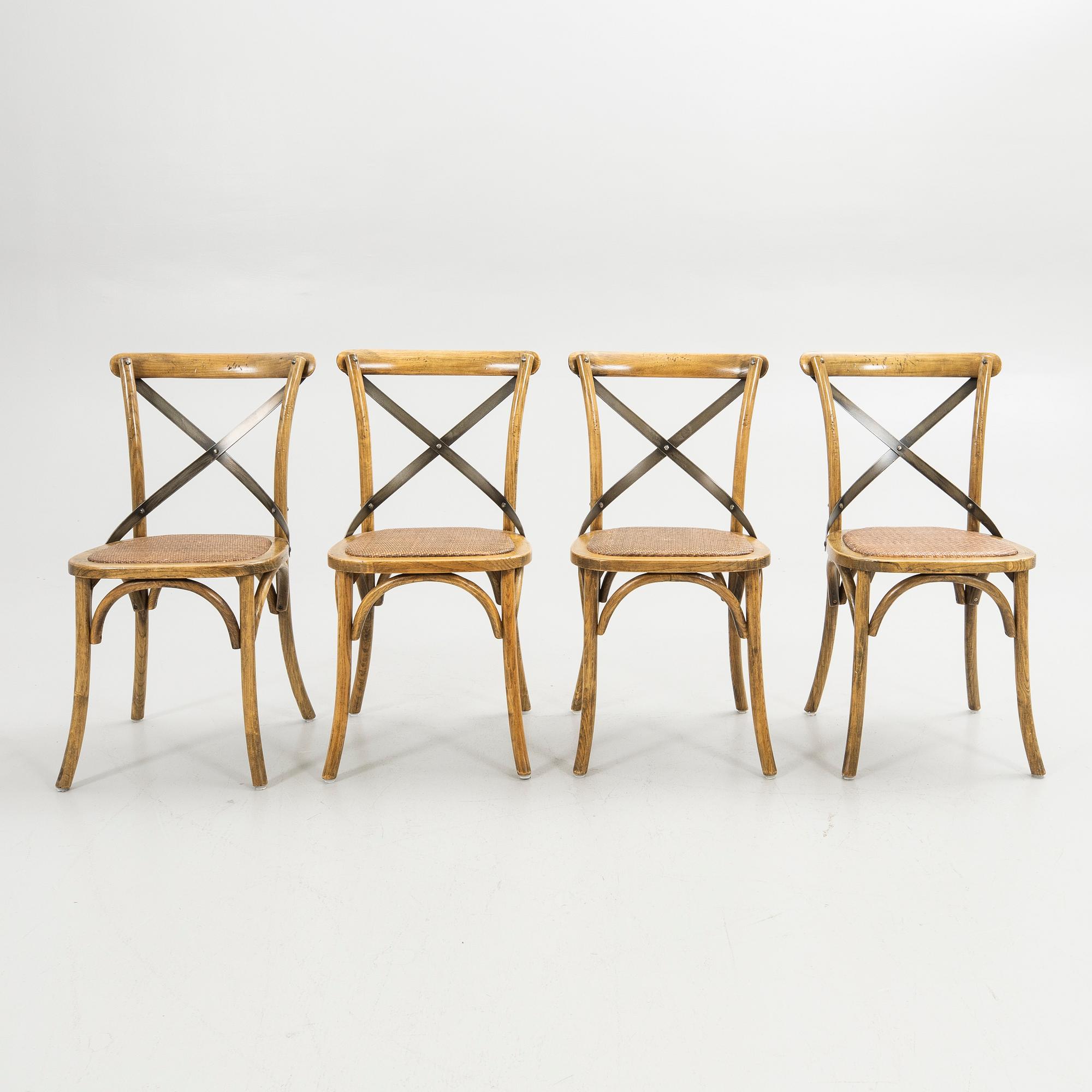Dining group, 5 pieces, 21st century.