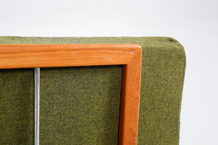 A sofa 417 and a table 519, Peter Hvidt & Orla Mörgaard Nielsen, Minerva series, France & Daverkosen, Denmark, 1950s.