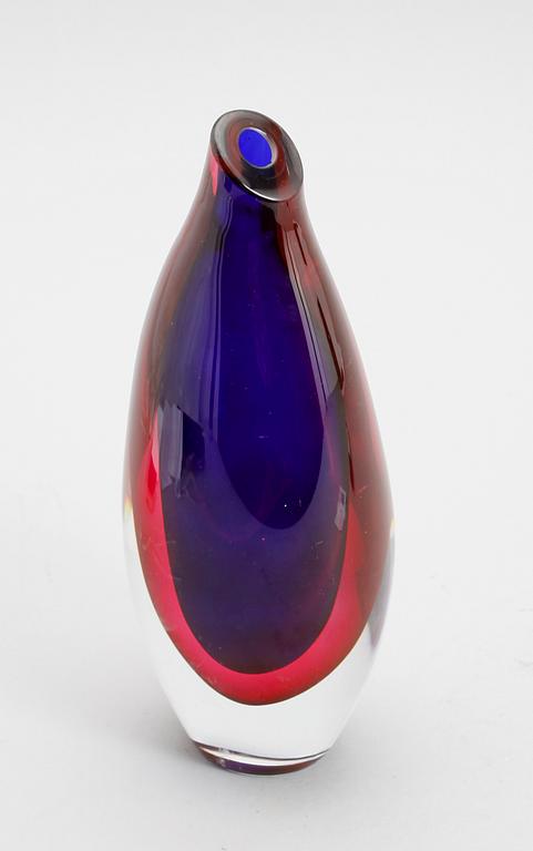 VAS, glas, Ernest Gordon, Kosta, signerad.