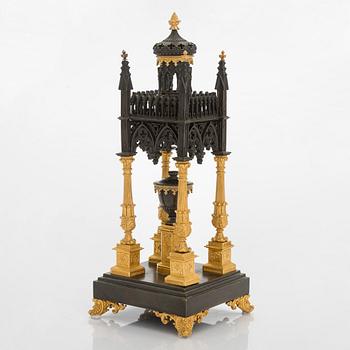 A Neo-Gothic perfume burner, Central/Southern Europe 1820-40s.