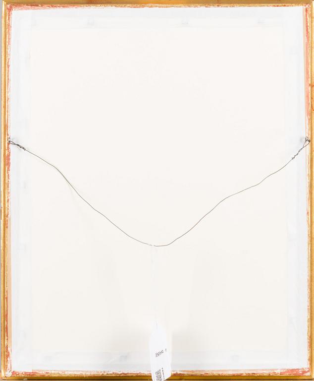 ERNST KROHN, vesiväri, signeerattu ja päivätty kesällä 1932.