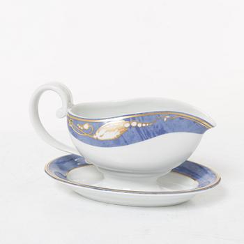 Royal Copenhagen, a 66-piece dinner and coffee service, 'Magnolia', Denmark, 1992-99.