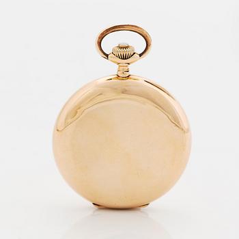 J. Calame Robert, pocket watch, hunter, 51,5 mm.