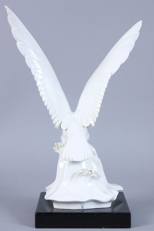 FIGURIN, porslin, Meissen.