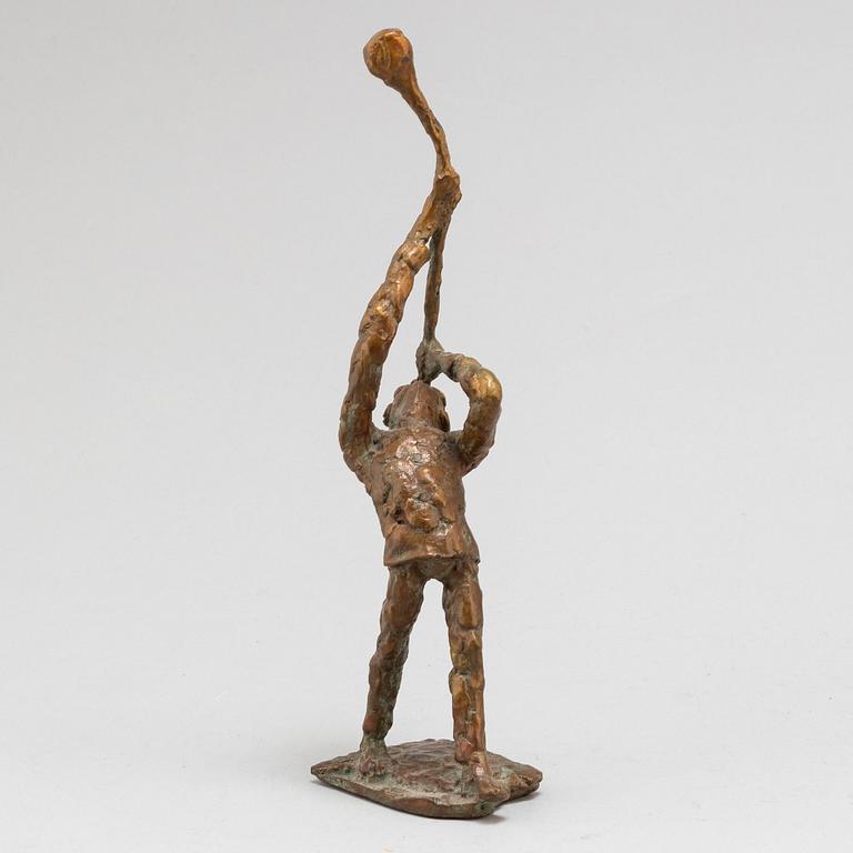 ERIK HÖGLUND, skulptur, brons, signerad.