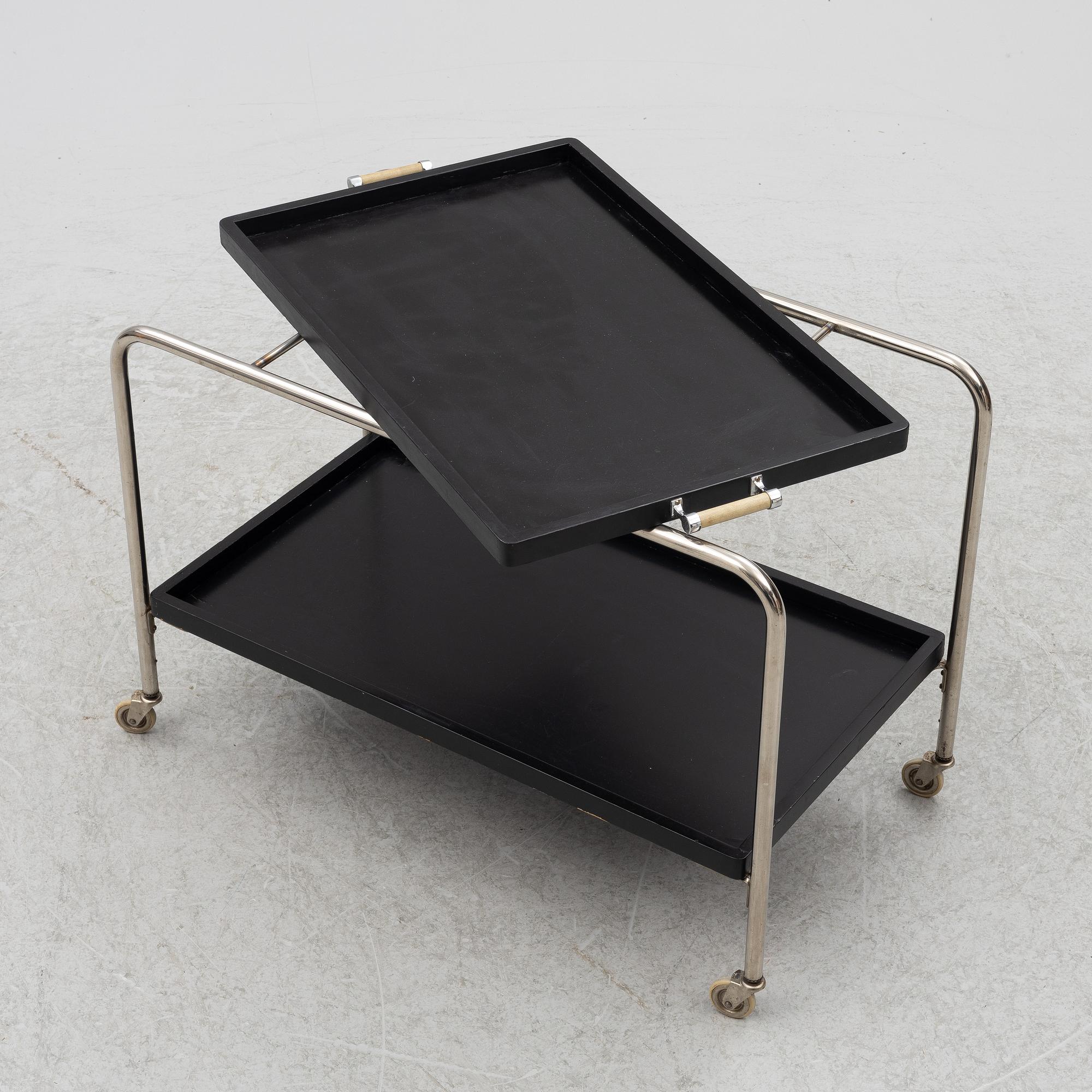 Serving cart, functionalist, 1930s.