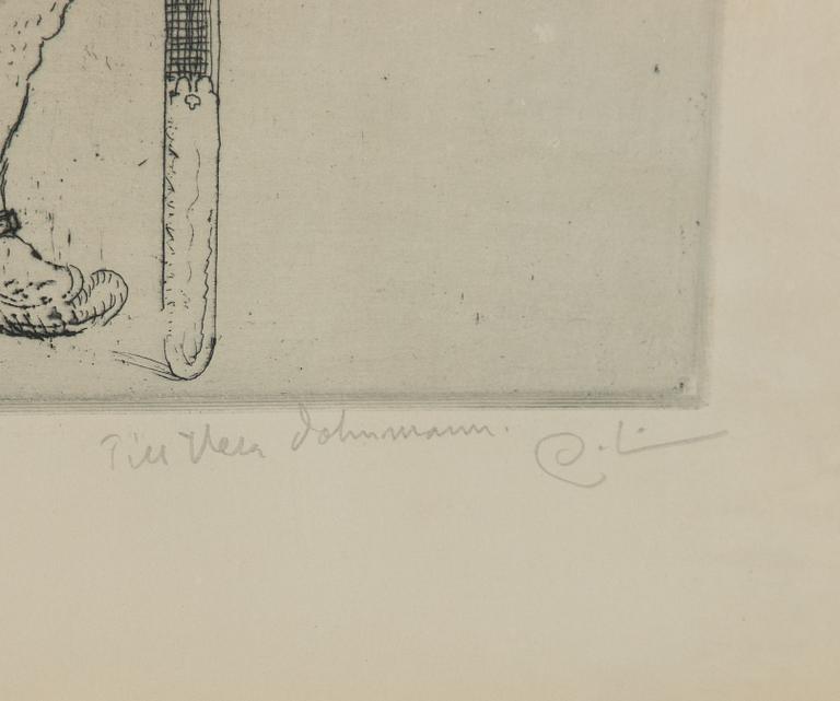 Carl Larsson, "Pojke med svärd".