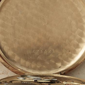 INTERNATIONAL WATCH Co, Schaffhausen, pocket watch, 52 mm, hunting case,