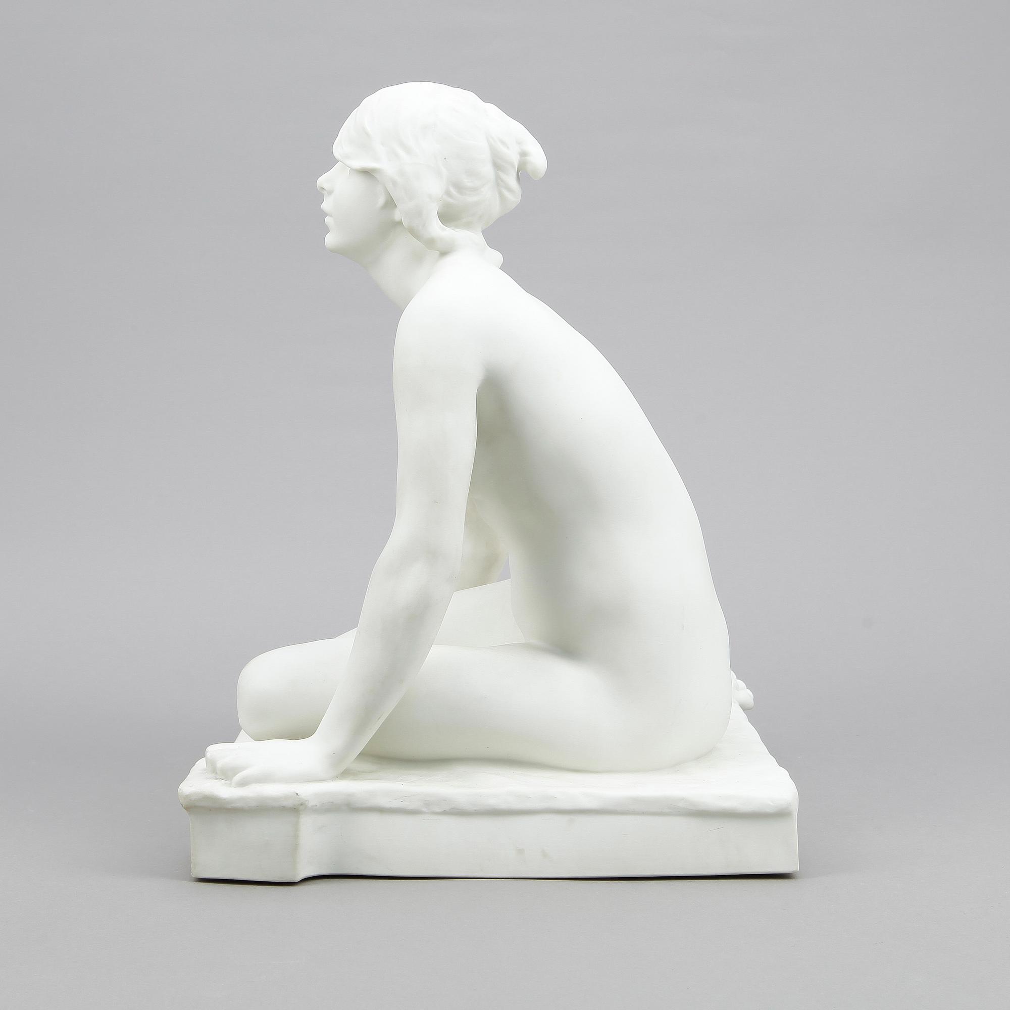 FIGURIN, parian, Per Hasselberg, Gustavsberg.