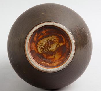 VAS, stengods, Carl Harry Stålhane, Rörstrand, sign o dat -57.