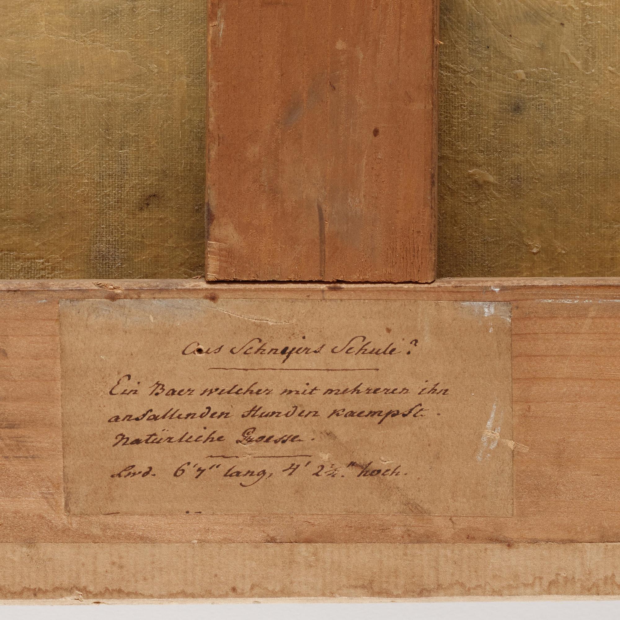 Frans Snyders, hans efterföljd, Björnjakt med hundar.