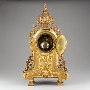 BORDSPENDYL, nyrokoko, Brunfaut, Frankrike, 1800-talets andra hälft.