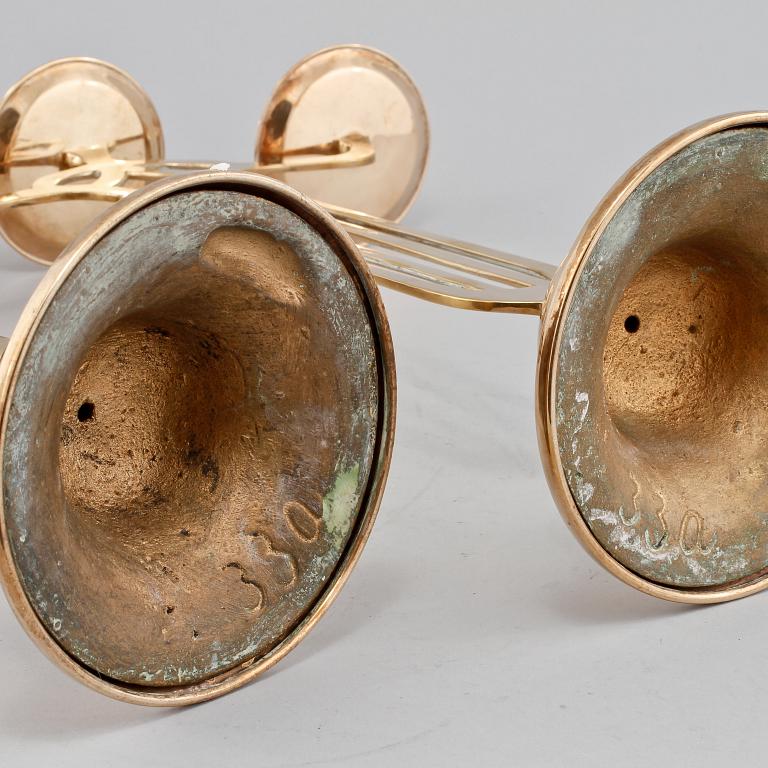 KANDELABRAR, ett par, Jugend, 1900-talets första hälft.