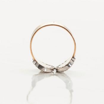 SORMUS, 18K kultaa, Briljanttihiottuja timantteja n. 0.26 ct. Sign. Cartier 162251.51. Koko 16, säädettävä. Paino 6 g.
