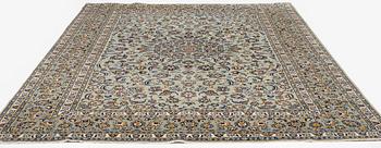 Carpet, Keshan, approx. 365 x 262 cm.