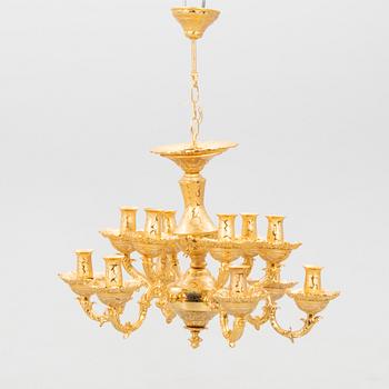 Chandelier, 21st century, Rococo style.