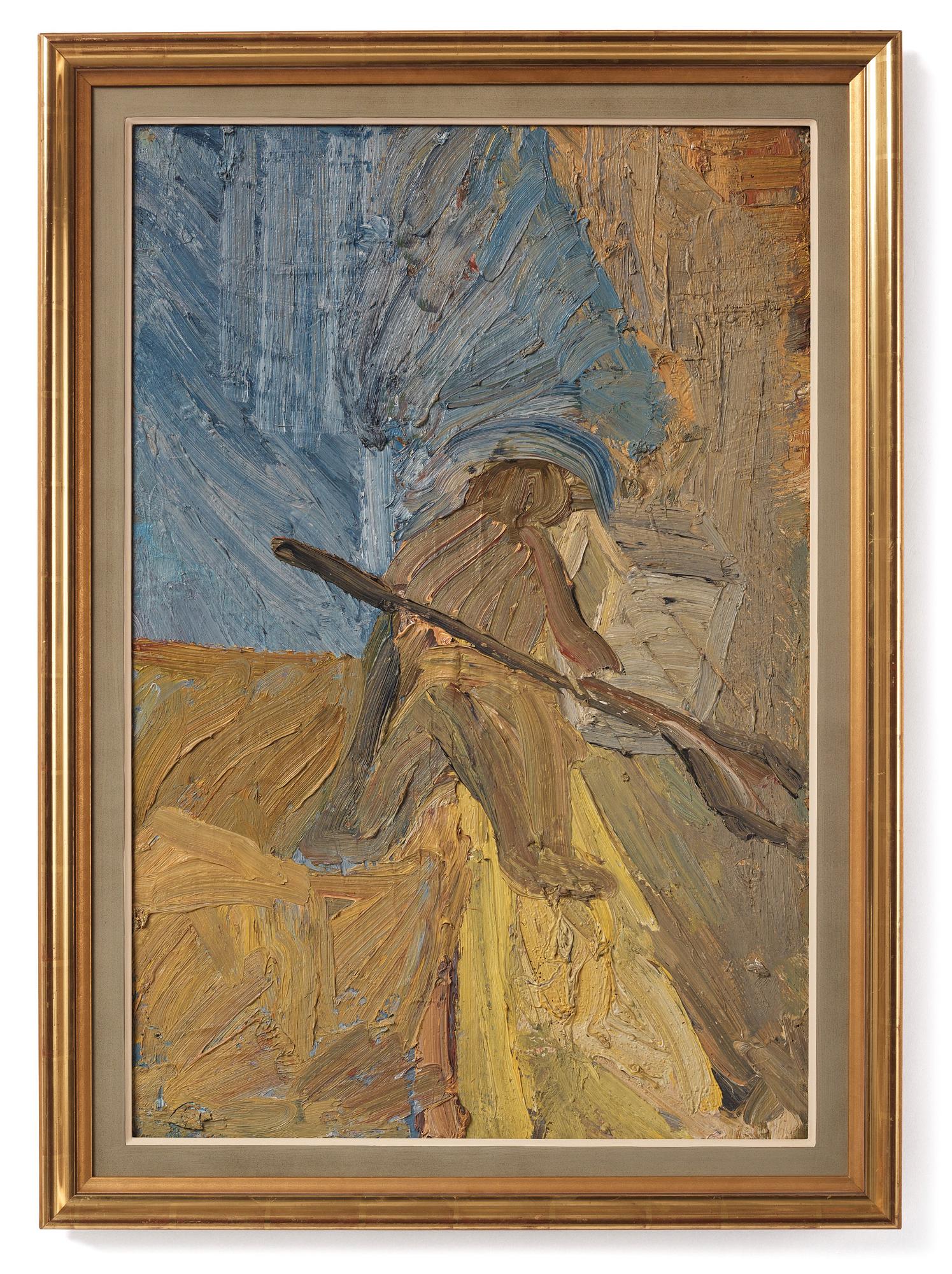 Evert Lundquist, Street sweeper.