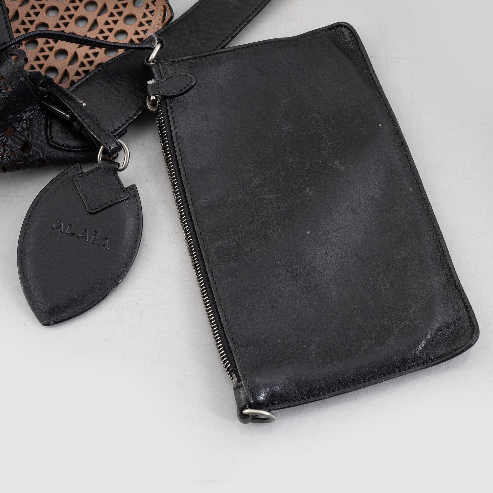 Alaïa, bag "Cabas Pression".