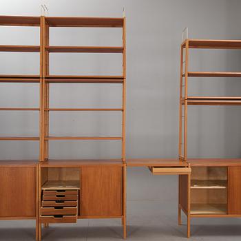 BOKHYLLA, "Variett", Bertil Fridhagen, Bodafors, 1950-tal.