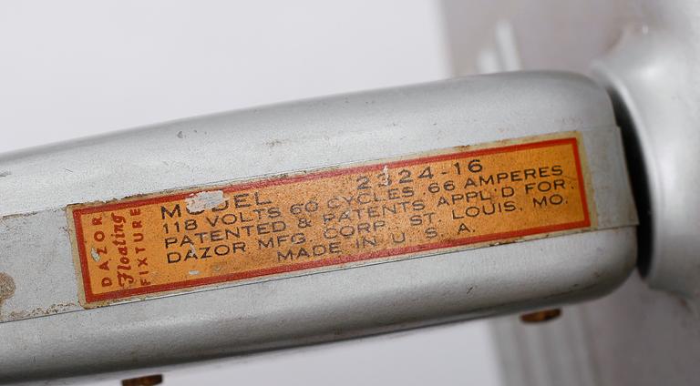 BORDSLAMPA, PeFeGe AB, 1900-talets mitt.