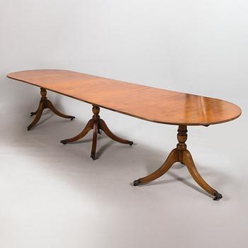 A 20th century English style dining table.