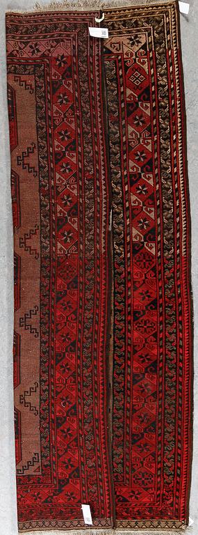 MATTA, Antik/semiantik Afghanistan/Ersari, kelly ca 240x130 cm.